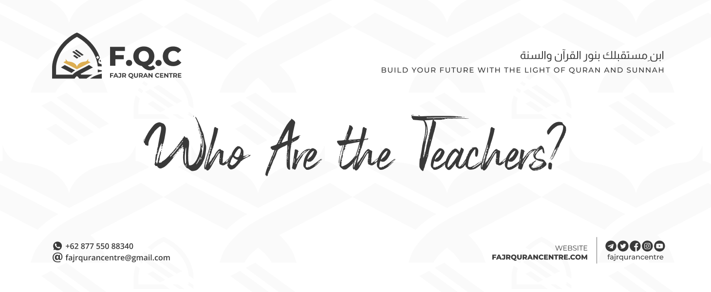 Who Are the Teachers?