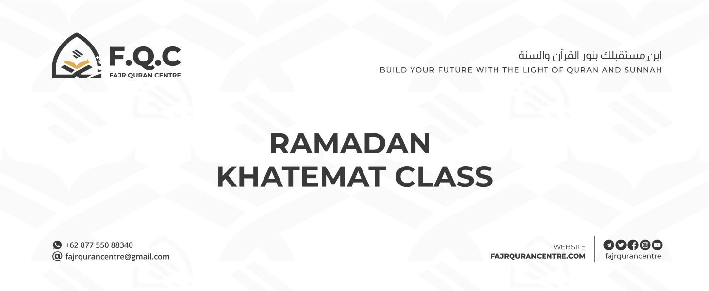 Ramadan Khatemat Class