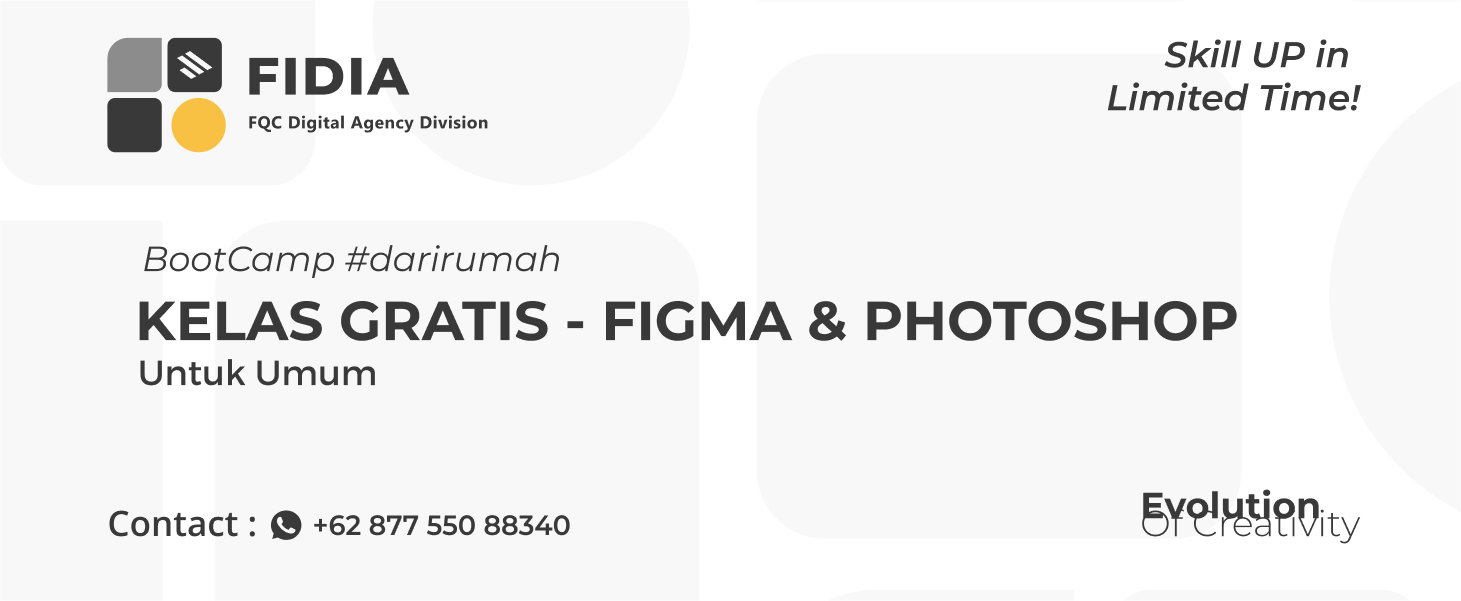 BOOTCAMP GRATIS! Visual Design – Figma & Photoshop