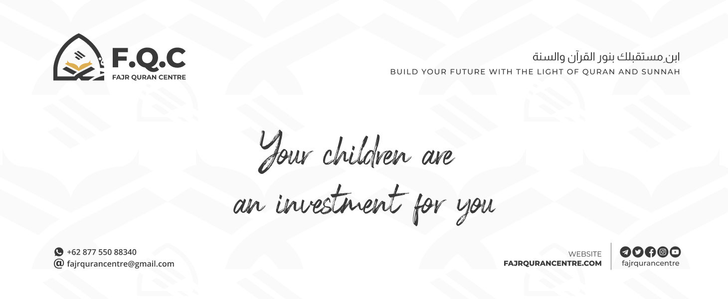Your children are an investment for you