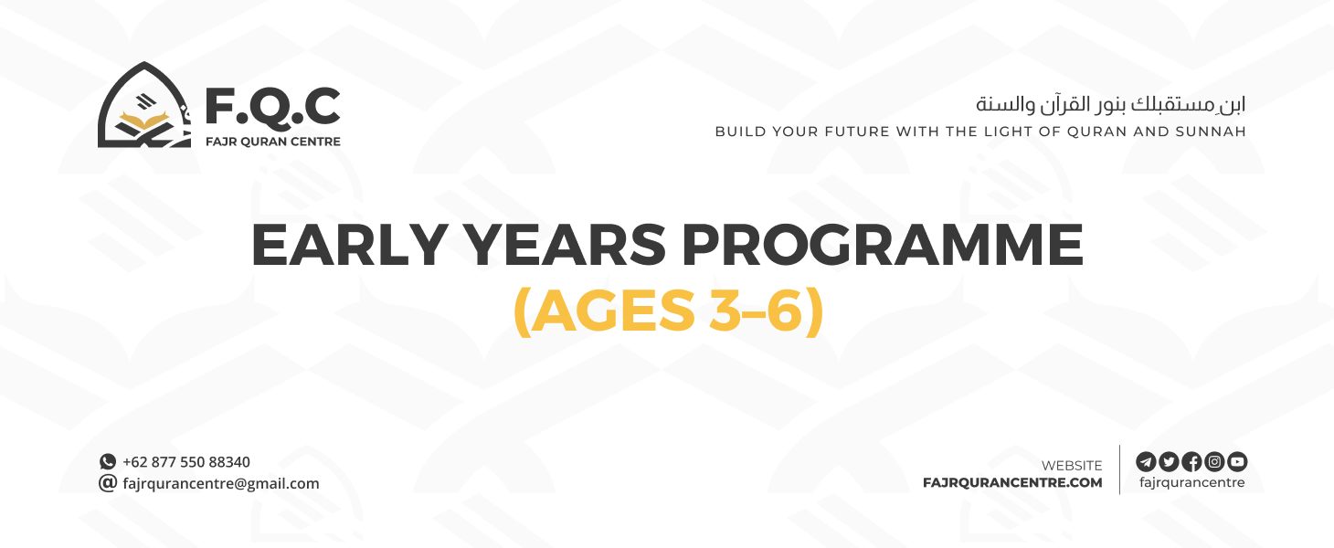 Early Years Programme (Ages 3–6)