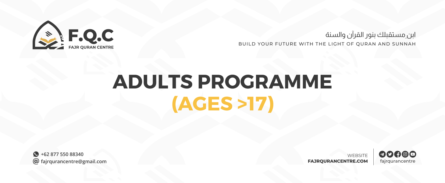 Adults Programme
